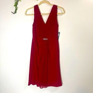 NWT! Lauren Ralph Lauren Red Tank Dress